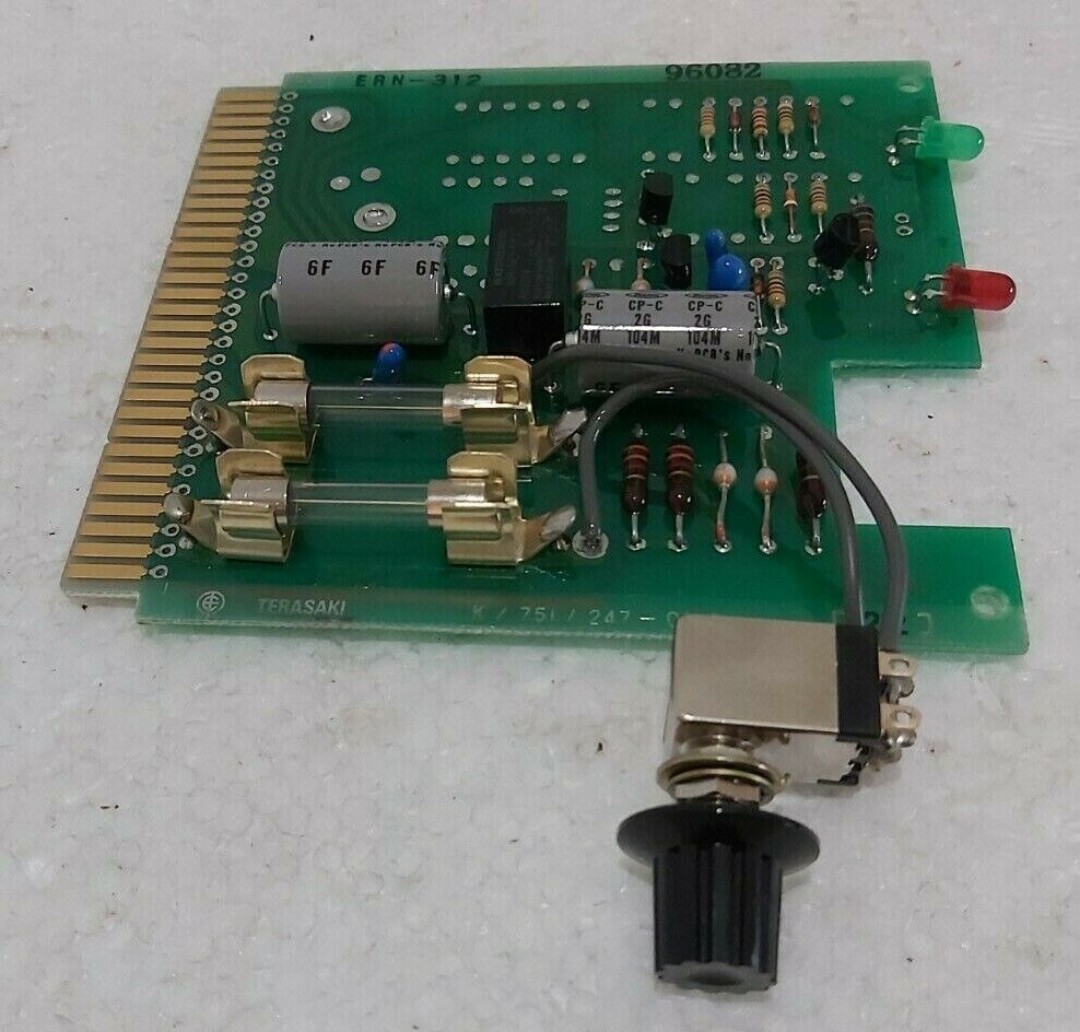 TERASAKI ERN-312 K/751/247-00IB PCB CARD ERN312