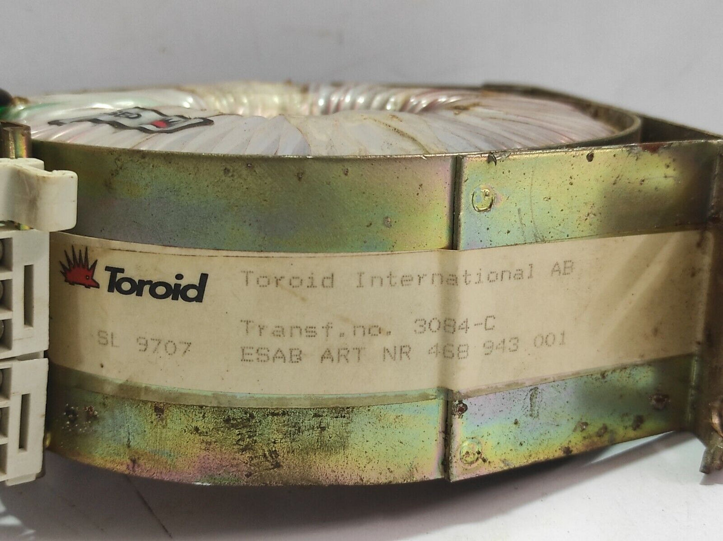 Toroid 3084-C Transformer 3084C Esab 0468943001 Control Transformer 468 943 001