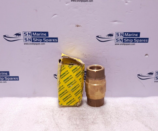 Strataflo 1” 400 Check Valve With Metal Poppet