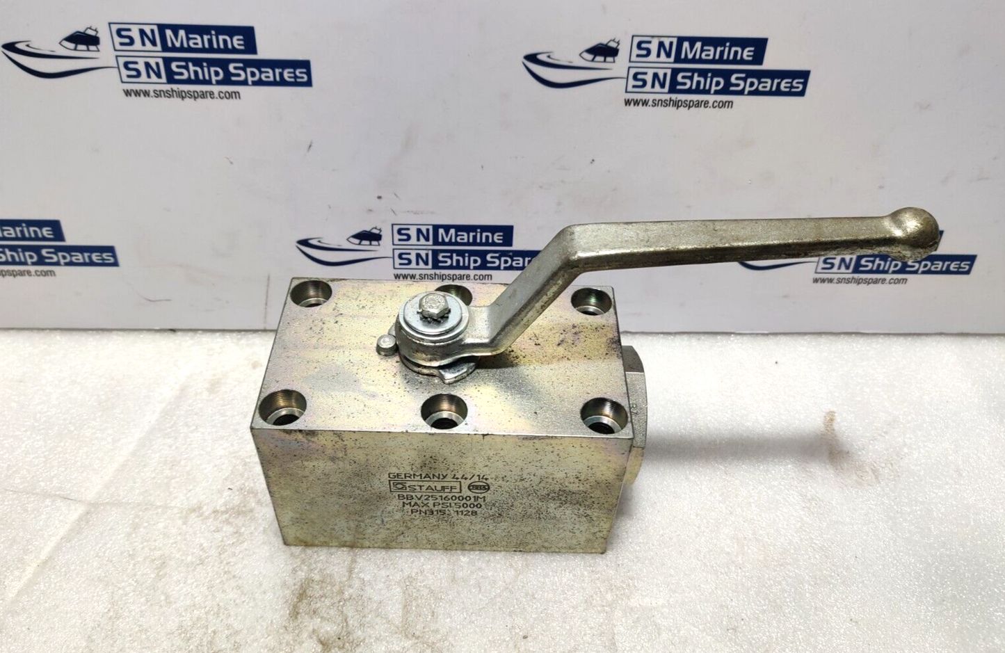 Stauff BBV25160001M High Pressure Ball Valve Max 5000Psi (1)