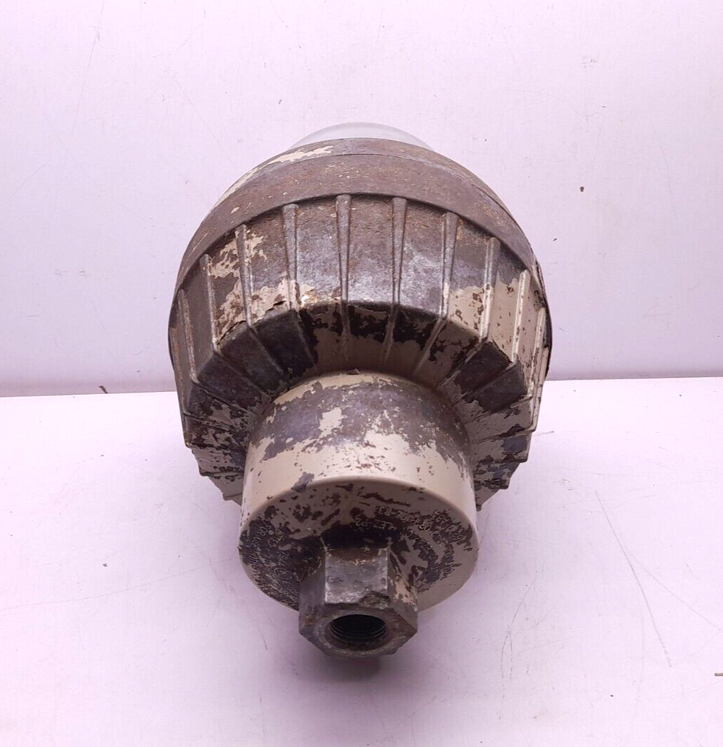 Federal Signal 27XST Explosion Proof Strobe Warning light Amber Ser E 24VDC 1.9A