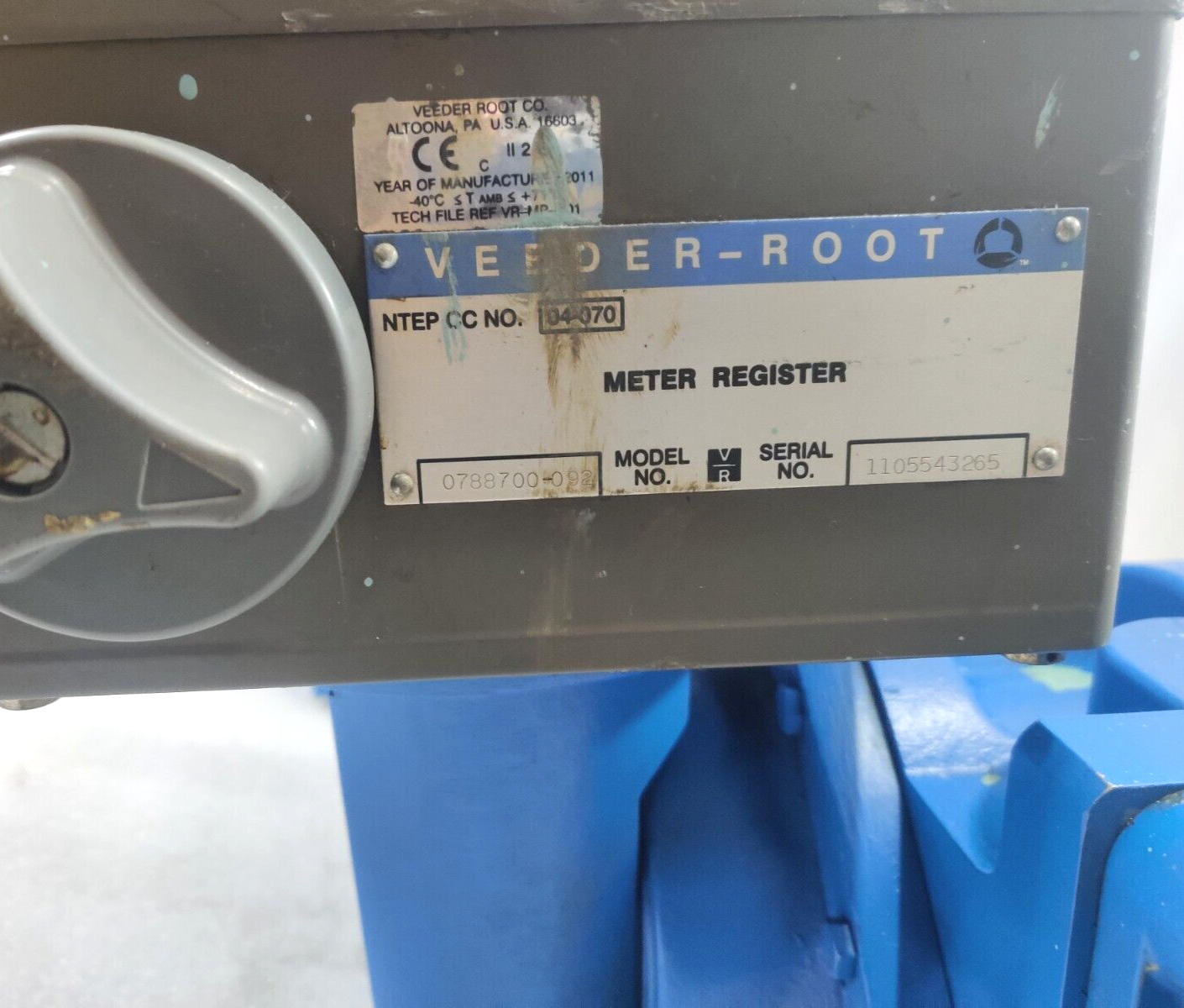 Total Control Systems 700-30SP4AL Flowmeter 70030SP4AL Vender-Root 0788700-092