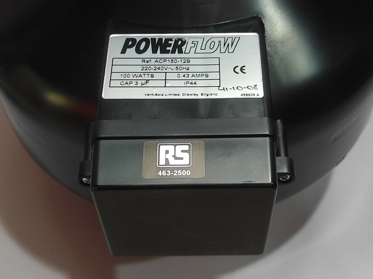 Vent Axia  ACP150-12B Power Flow 150mm DIA ACP15012B