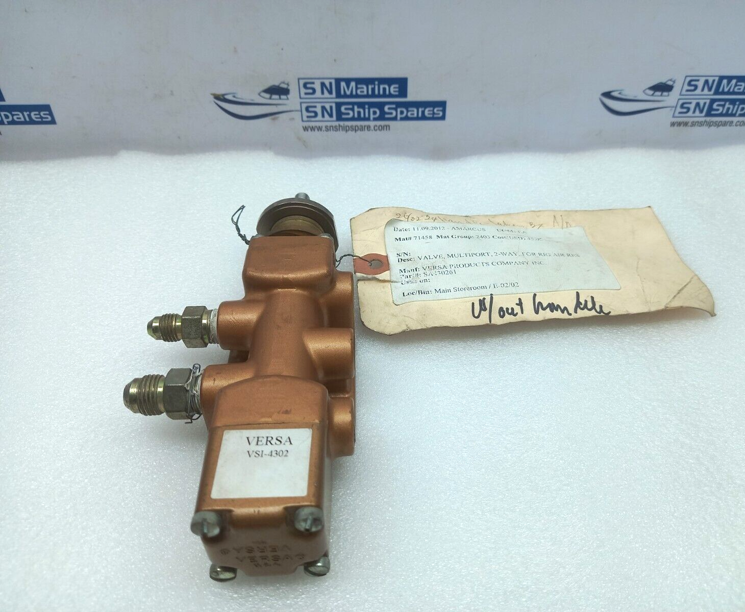 Versa VSI-4302 Multiport 2-Way Valve