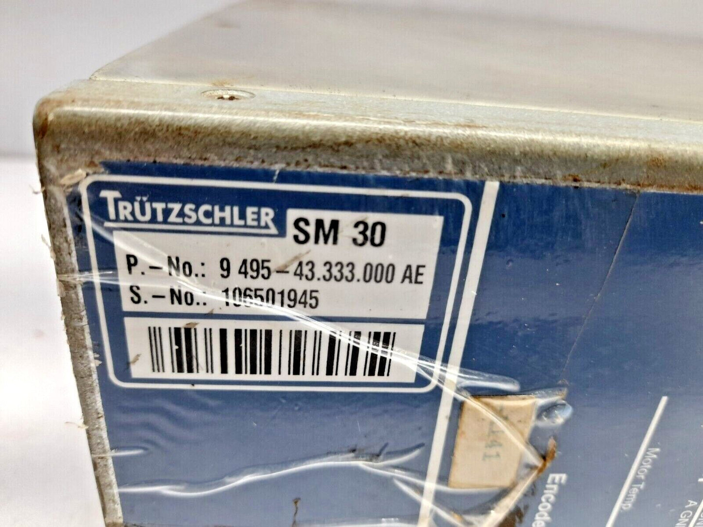 Trutzschler SM 30 Servo Drive Amplifier 9 495-43.333.000 AE