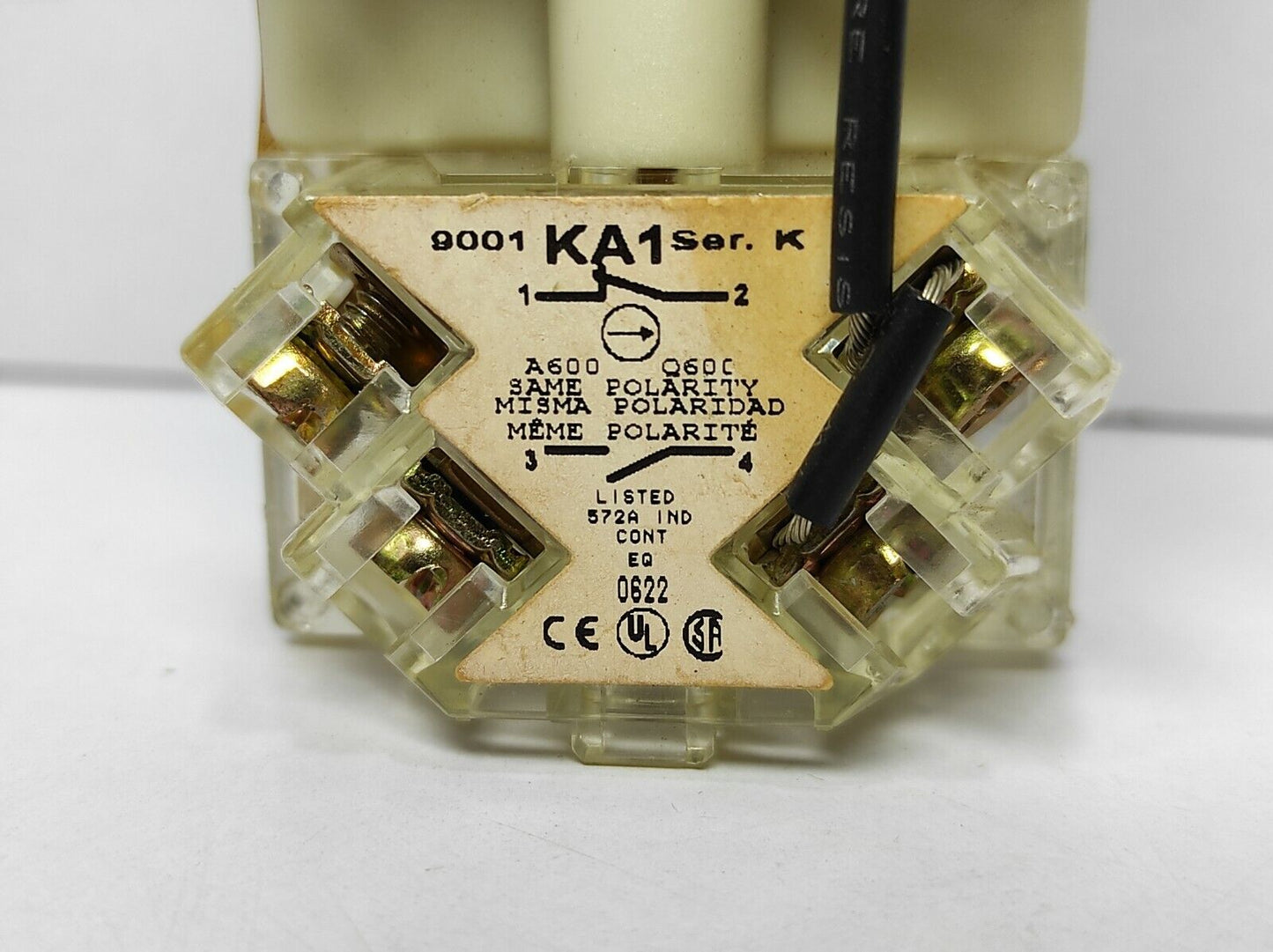 Square D 9001 KM38 Ser H Light Module 120V AC-DC Lamp 1