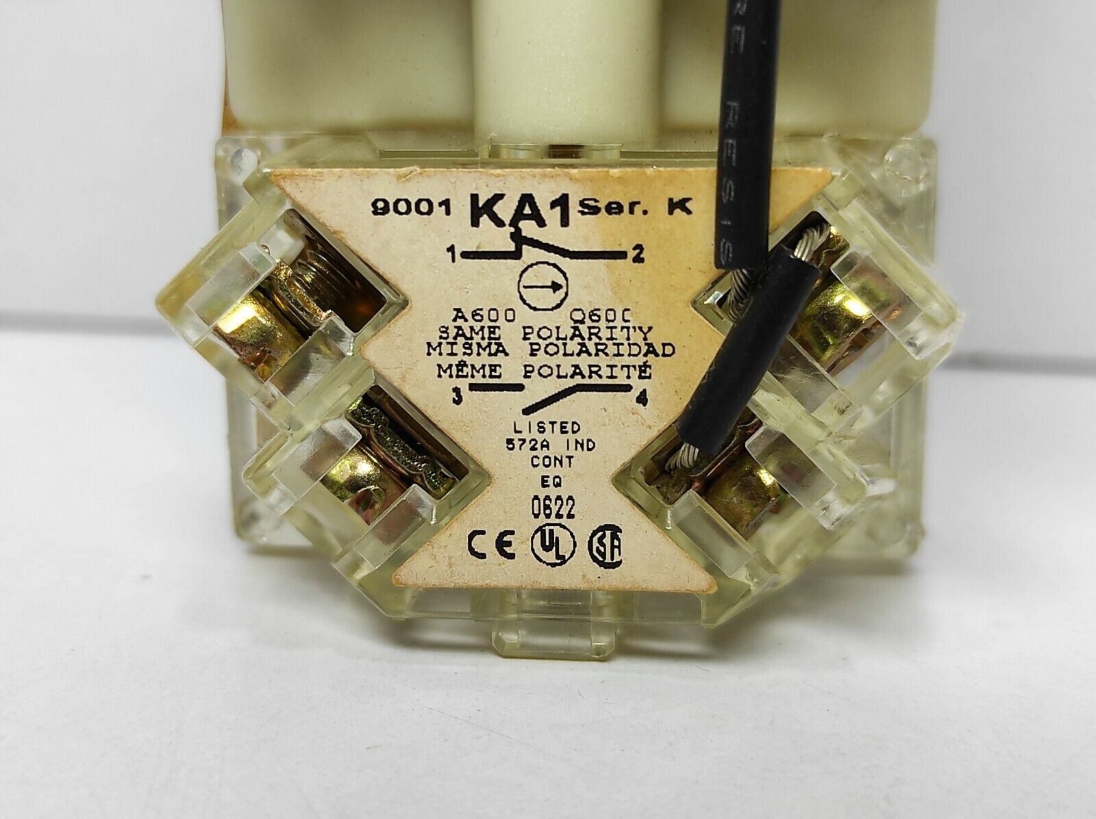 Square D 9001 KM38 Ser H Light Module 120V AC-DC Lamp 1