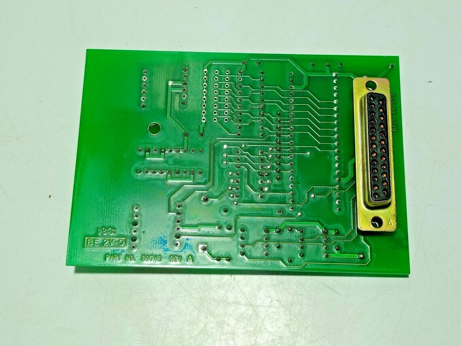 Varco Oil Tools 89743 Rev A PCB 89740 Stump Configuration Board