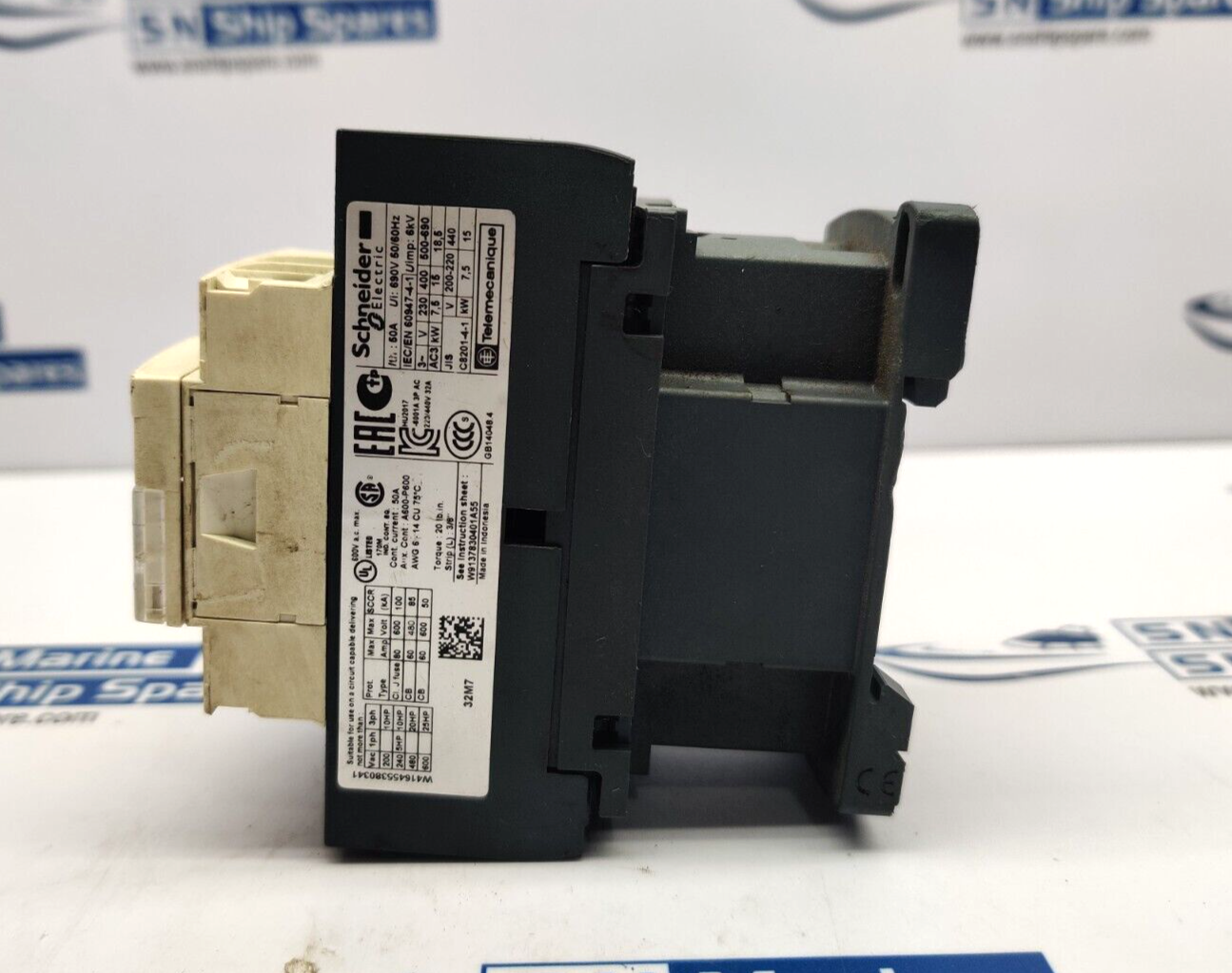 Schneider Electric LC1D32 Contactor 220V 50/60Hz Telemecanique