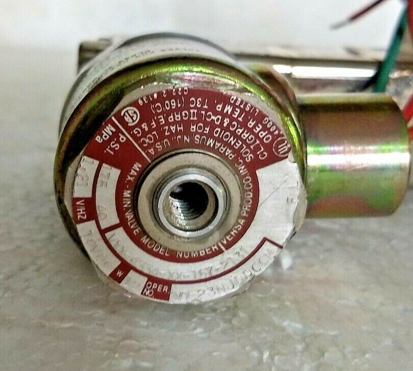 Versa Valves VXX-4334-XX-167-2131 Solenoid Valve