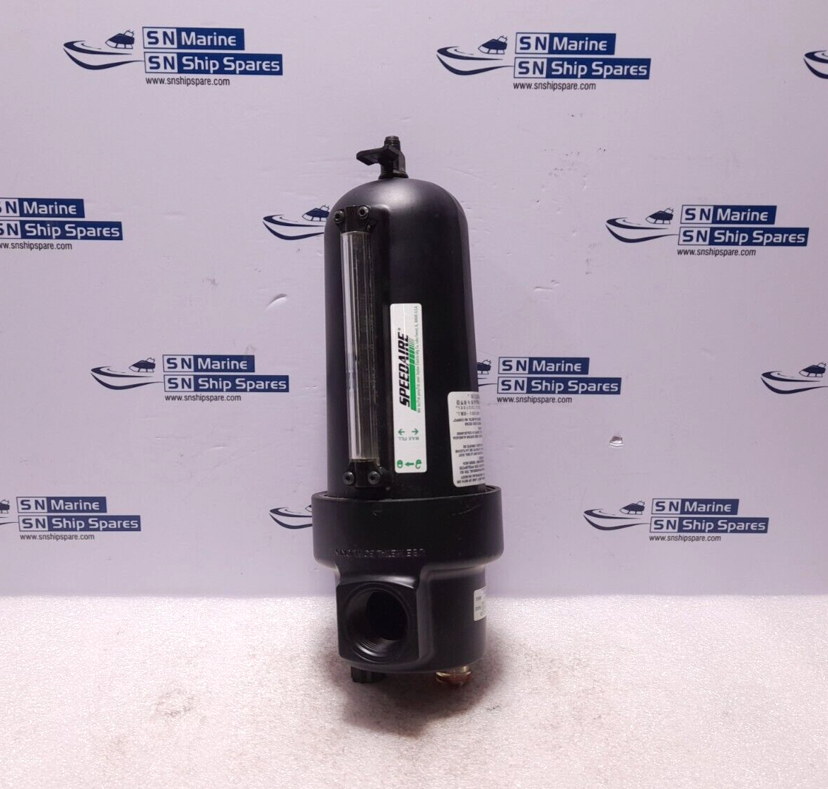 Speedaire 4ZL60 Air Line Lubricator Inlet 250 PSIG 17 Bar Max Outlet 175◦F 80◦C