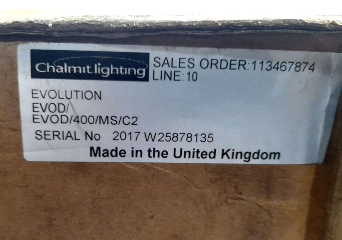 Chalmit EVOD/400/MS/C2 Evolution Flood Light BAS98ATEX2373