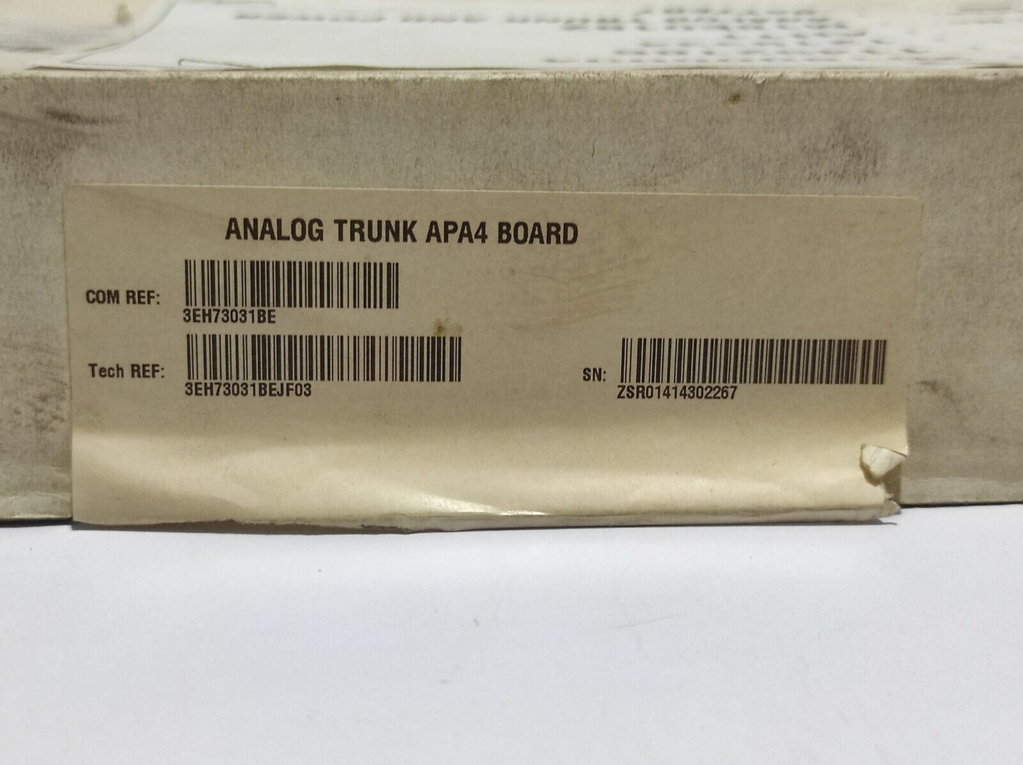 Alcatel 3EH73031BEJF03 Analog Trunk APA4 Board 3EH73031BE APA4 HU QLSLAC