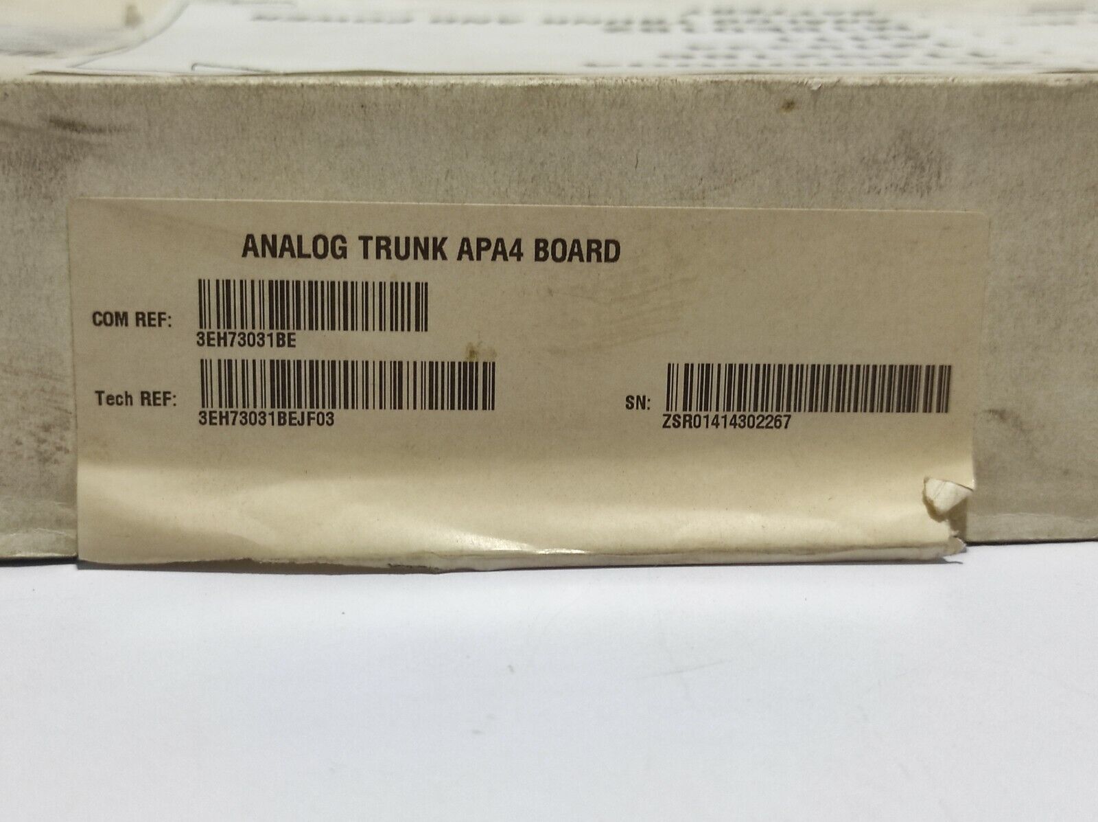 Alcatel 3EH73031BEJF03 Analog Trunk APA4 Board 3EH73031BE APA4 HU QLSLAC