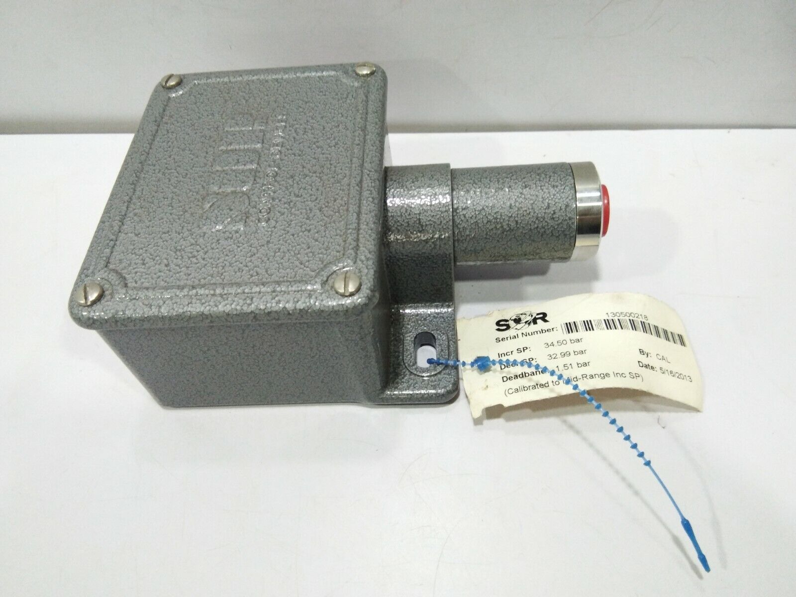 SOR 9NN-Y5-N1-C1A DIFFERENTIAL PRESSURE SWITCH ADJUSTABLE RANGE:14-70 9NNY5N1C1A