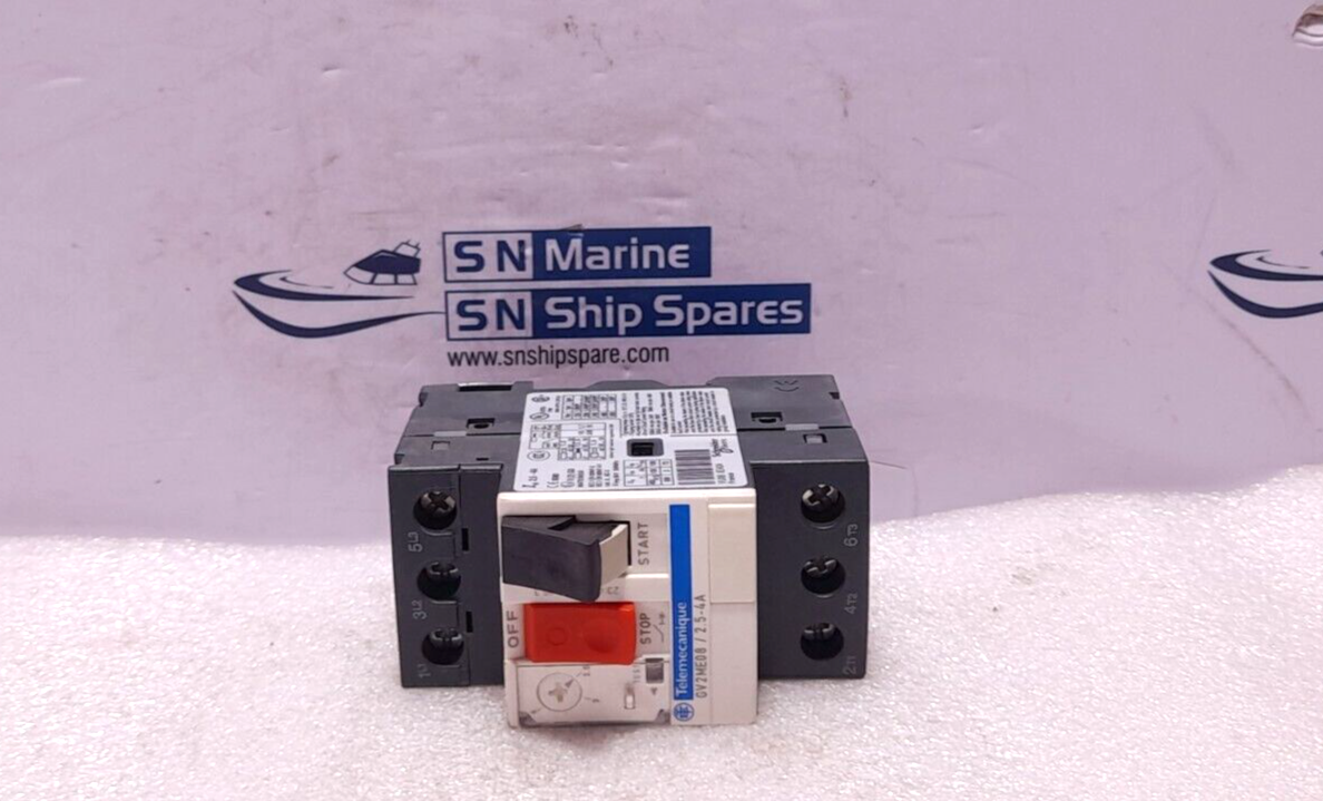 Telemecanique GV2ME08 Manual Stater Motor Protection Circuit Breaker 2.5-4A