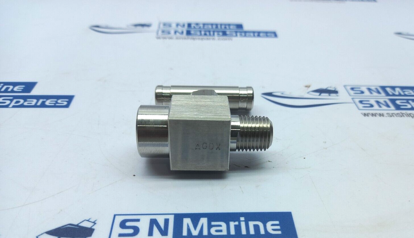 Swagelok SS-20VM4-F4 Integral Bonnet Needle Valve 6000Psig 100F Nov 1120629