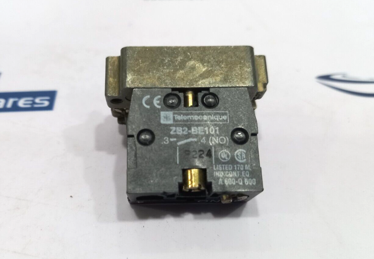 Telemecanique ZB2BZ101 Contact Block With Mounting Base A600 Q600