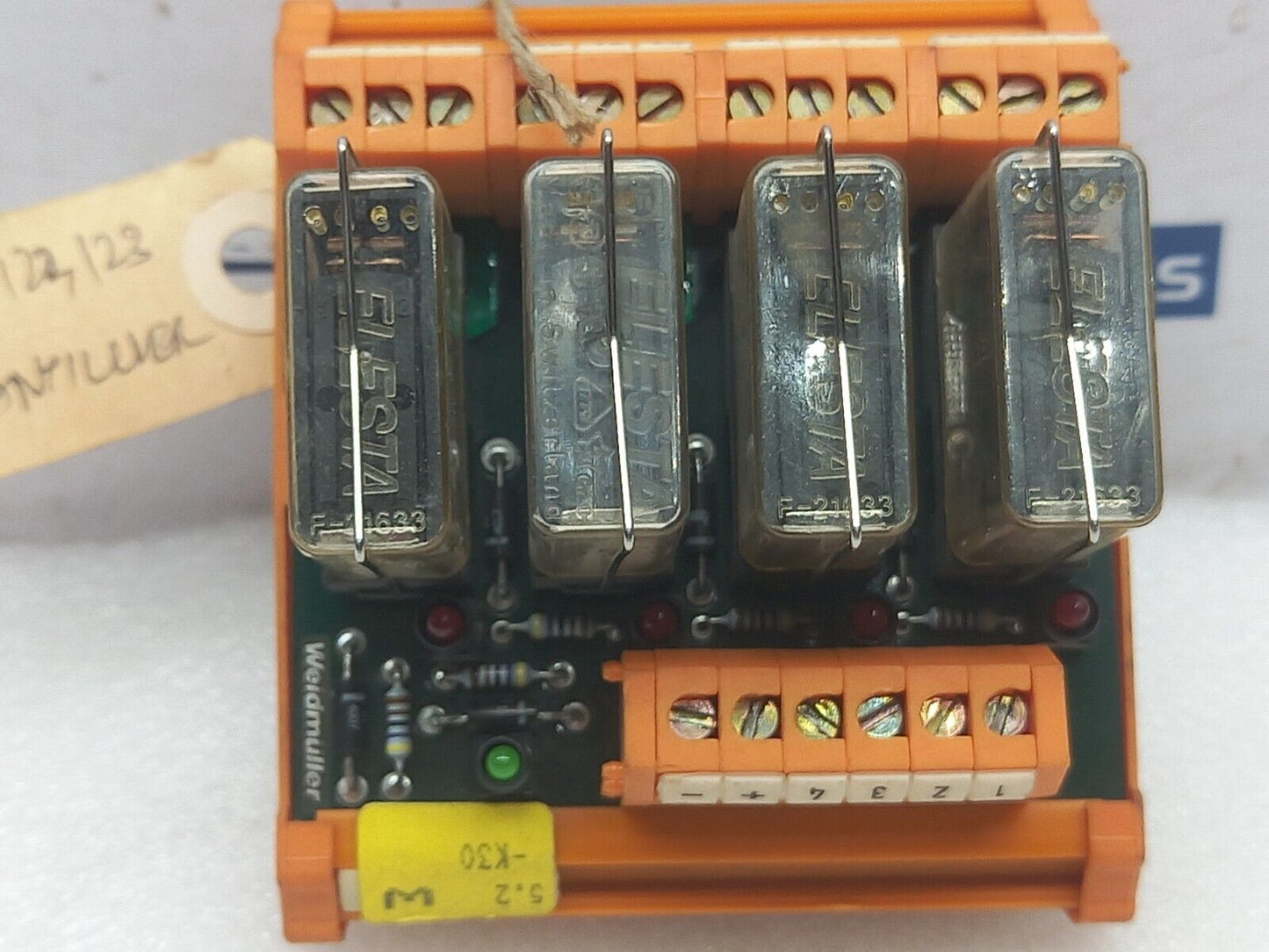 Weidmuller RSM 801758 Relay And Base Socket 24V/DC