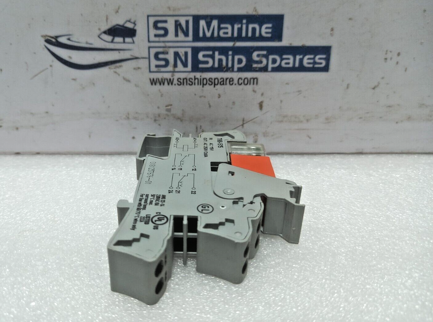 Wago 788-515 Relay In: AC 115V Out: AC 250V/ 2x8A