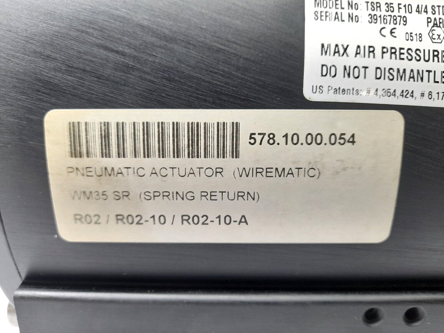 TruTorq TC035A1M Pneumatic Actuator