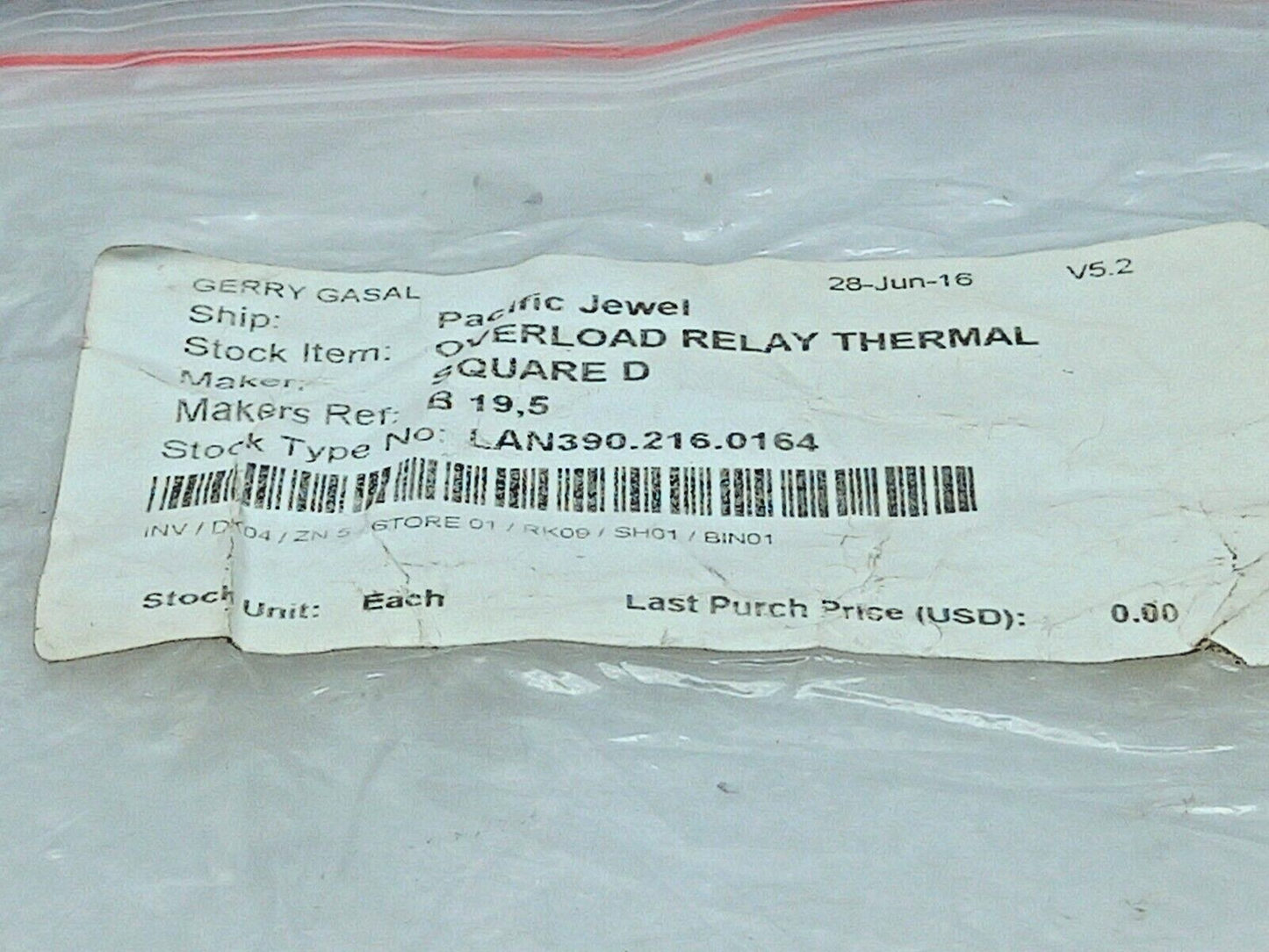 Square D B 19.5 Thermal Overload Relay 3PCs In Lot