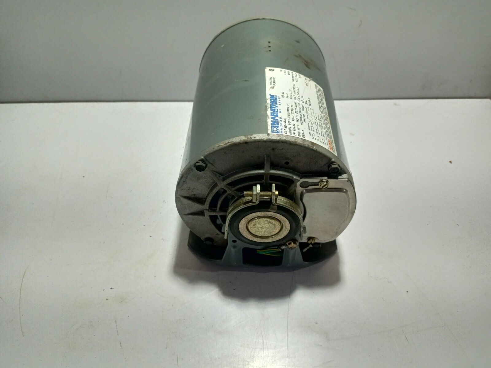 Marathon G128 Motor BQN 56T17D5333B P 50-60Hz 190/380-415V