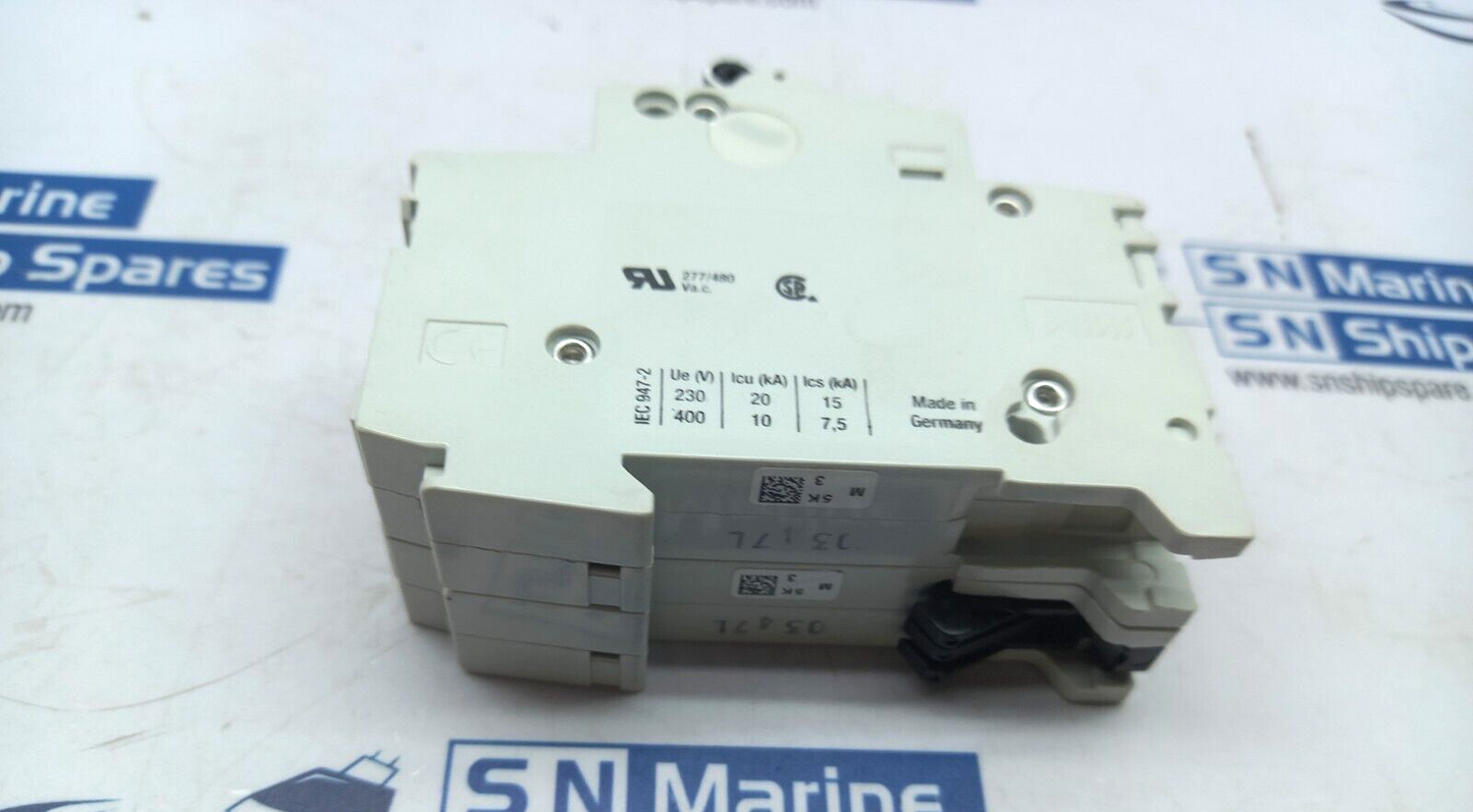ABB S202K3 Minature Circuit Breaker DWG 1501-720 S272K3
