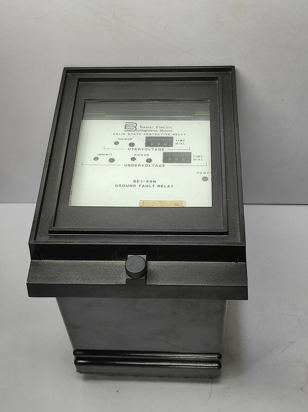 Basler Electric BE1-59N Ground Fault Relay Solid State Protective Relay BE159N