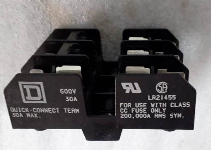 Square D 9070FB3A Fuse Block Assembly NEW IN ORIGINAL BOX