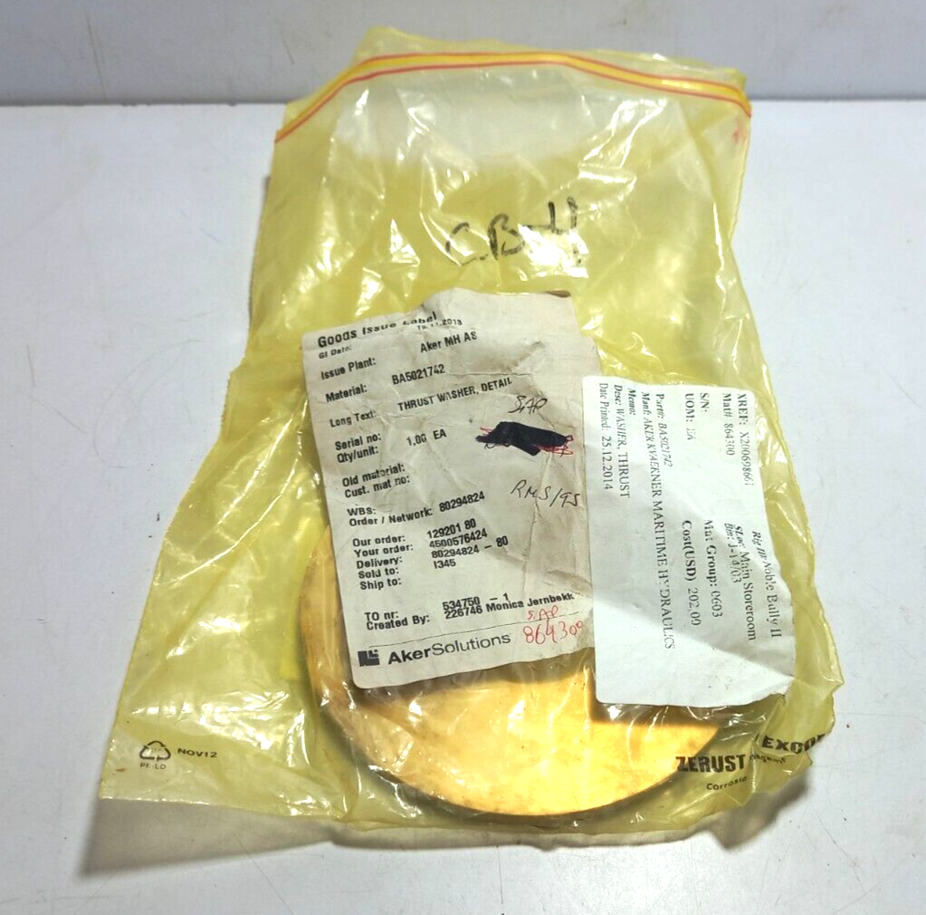 Aker BA5021742 Thrust Washer
