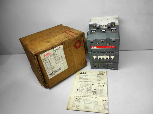ABB 1SFL451001R8911 A110-30-11 Contactor 110-115V 50Hz 115-127V 60Hz ABB A110-30