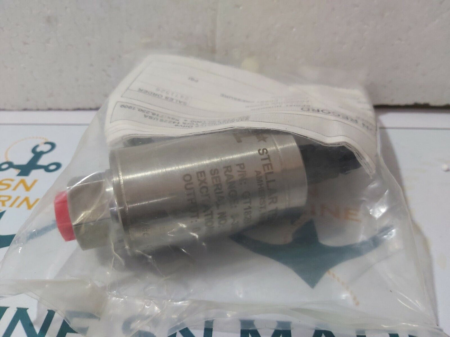 STELLAR GT1820-300 G-102 PRESSURE TRANSDUCER 0-300 PSIG  