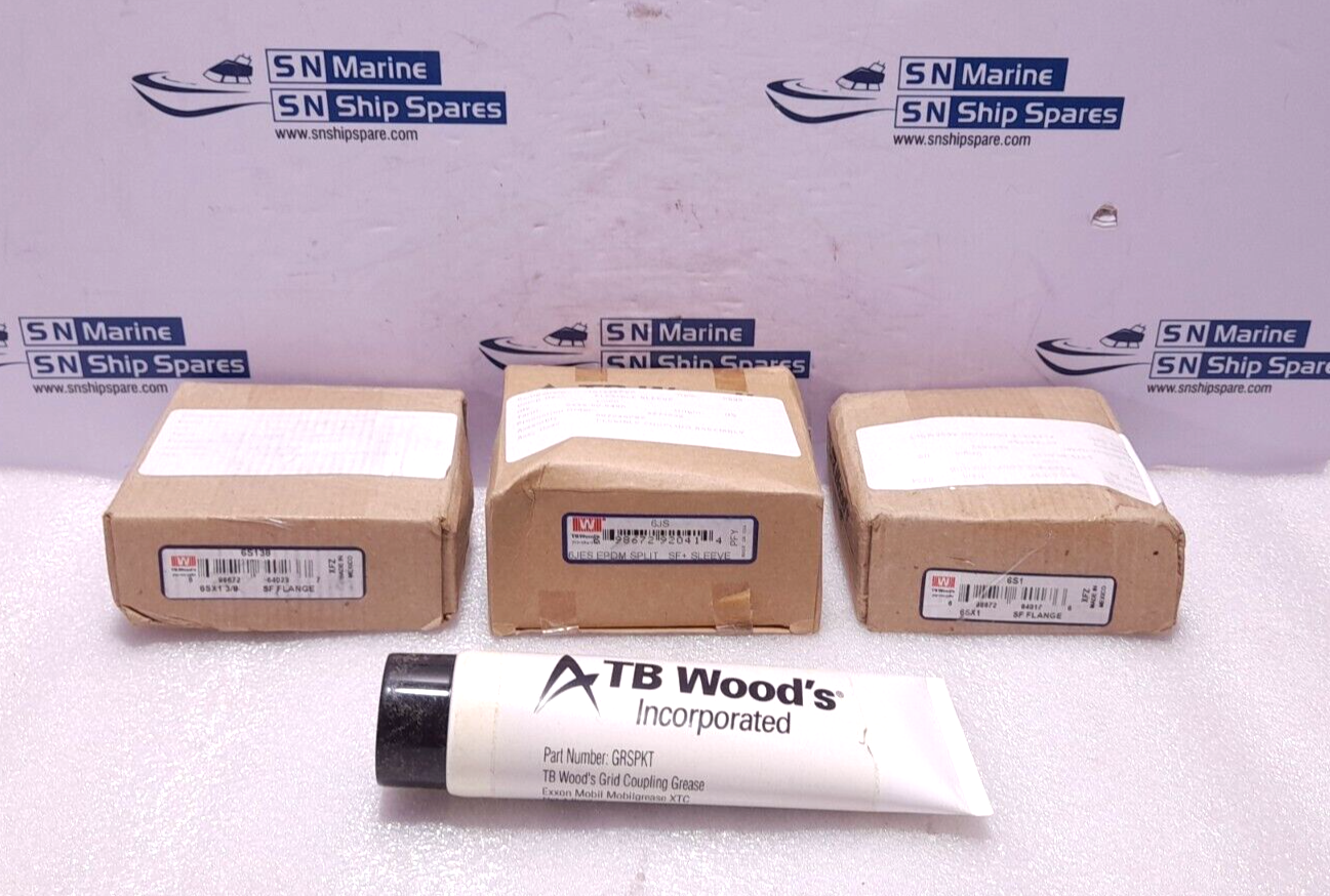 TB Wood GRSPKT Grid / 6S138 / 6SX1 3/8 SF Flange 6JS / 6JES EPDM Split SF+Sleeve