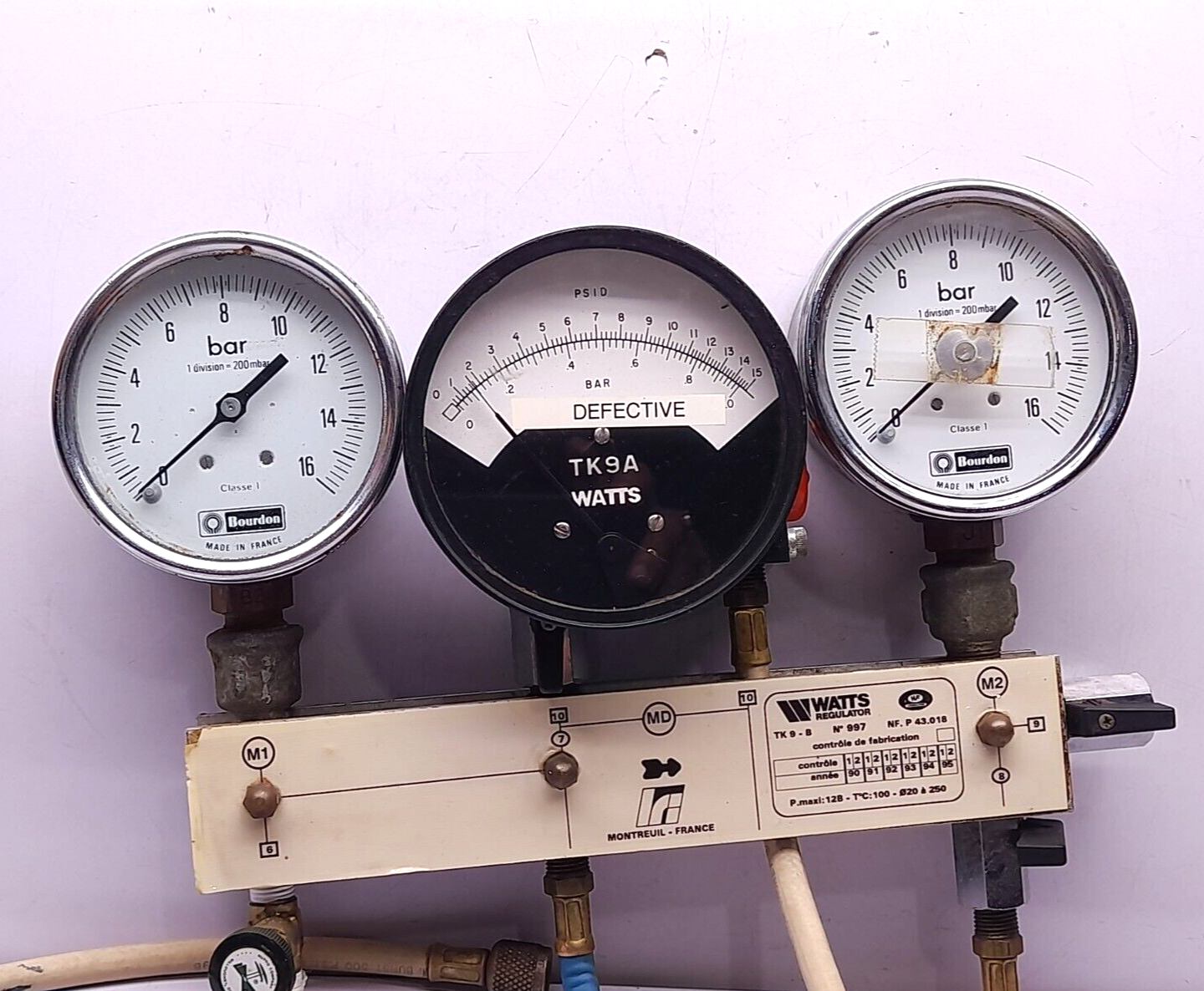 Watts Regulator TK 9-B Backflow Preventer Control Manifold Assembly TK9B