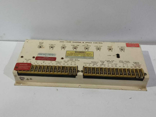 Woodward A8271-444 / 2301 Load Sharing & Speed Control Colt 11911911 / A8271444