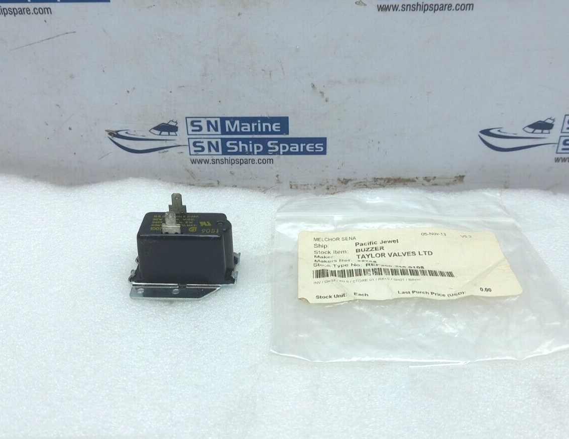 US Control Corp 10076-63 Buzzer Coil 240V, 50-60Hz, 5W Taylor Valve 22758