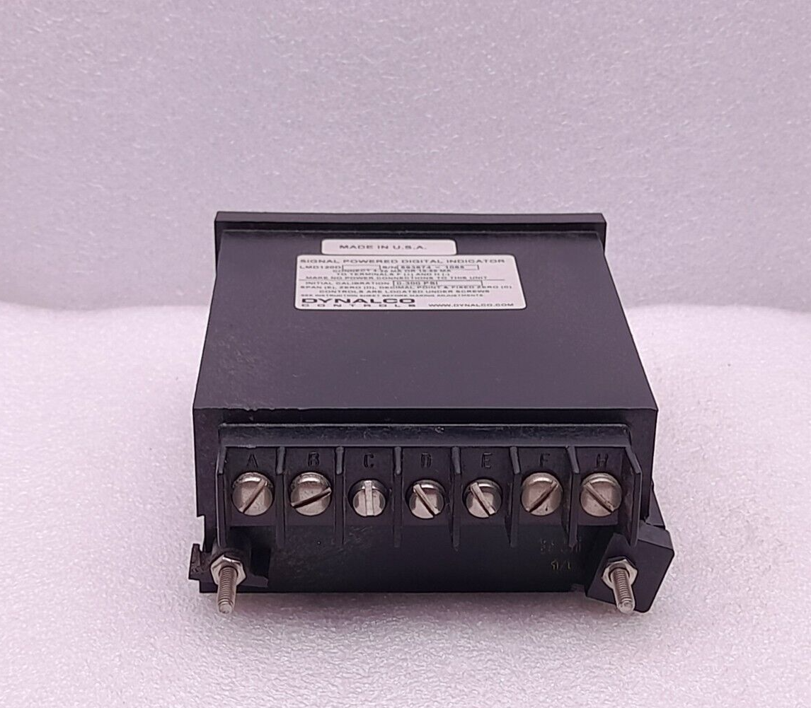 Dynalco LMD120D Loop Signal Powered Digital Indicator LMD-120 Connect 4-20mA Or