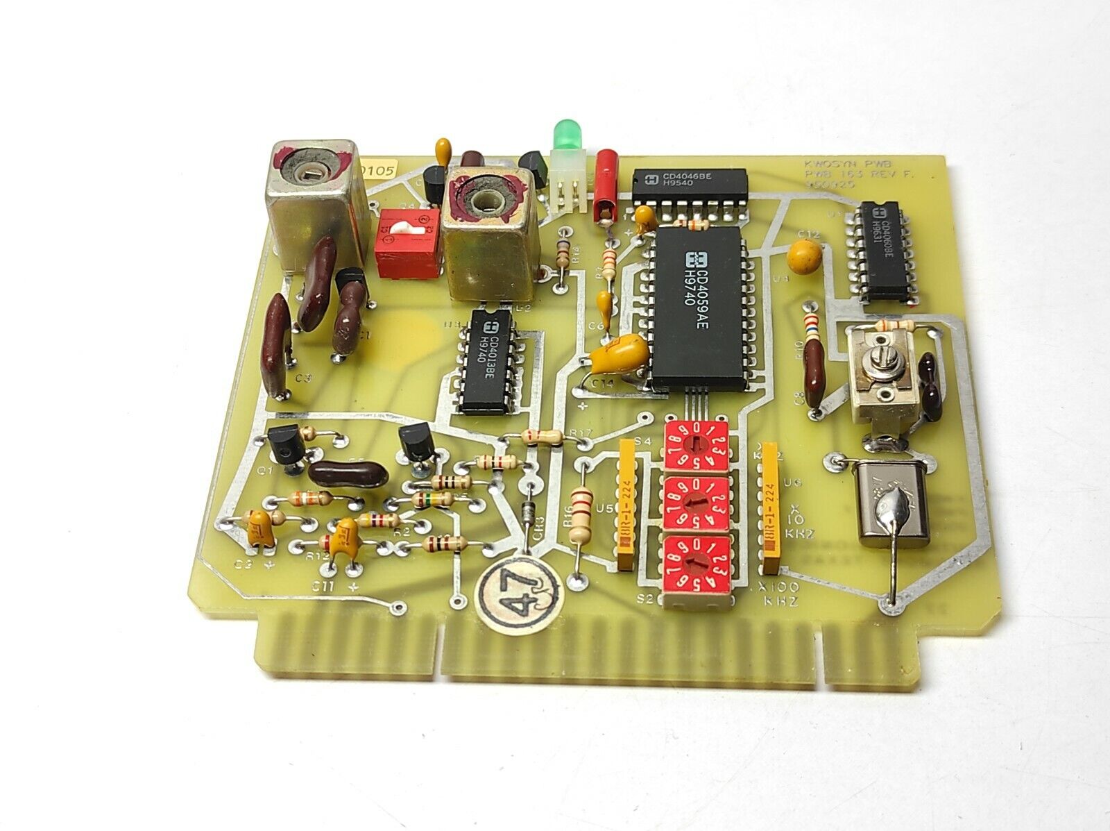 Southern Avionics SLP16330 Assy Kwosyn Mabs 60 PCB Kwosyn PWB PWB 163 Rev F 