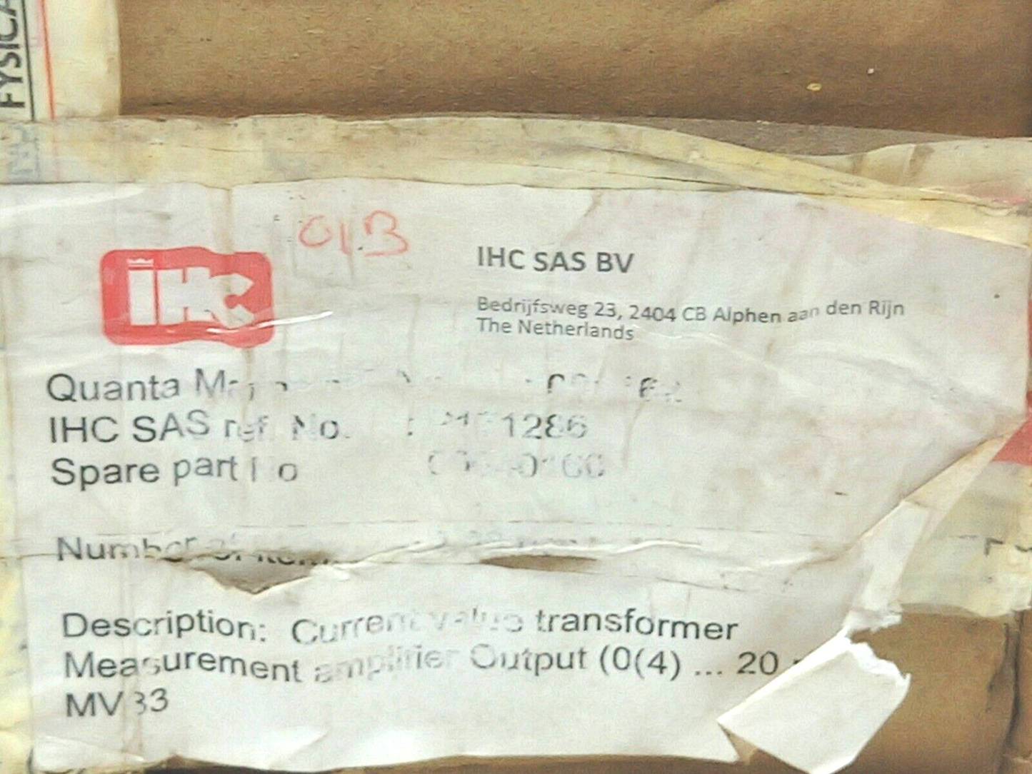 MESOMATIC MV332.0/24VDC Load Cell Amplifier 3263.1607.0190