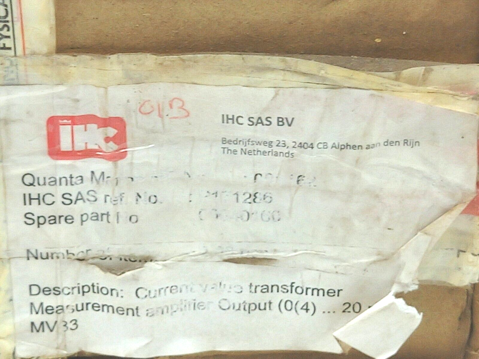 MESOMATIC MV332.0/24VDC Load Cell Amplifier 3263.1607.0190