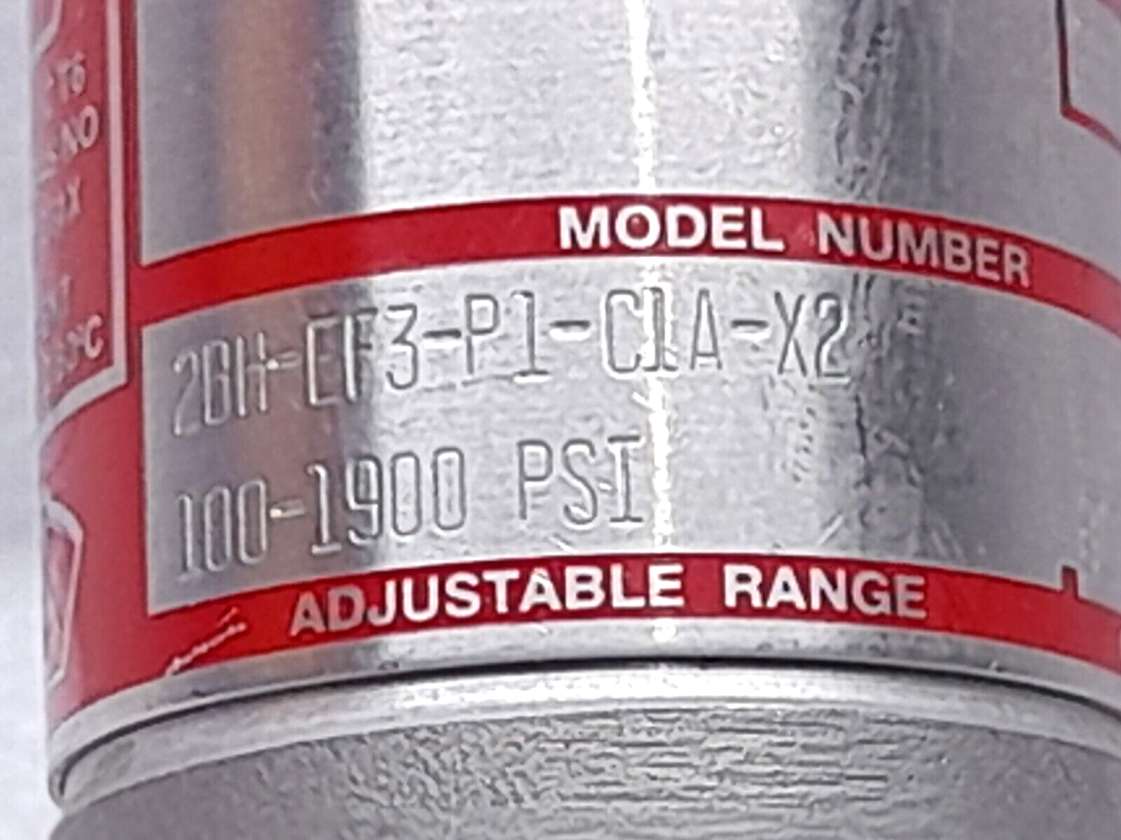 SOR 2GH-EF3-P1-C1A-X2 Pressure Switch 500-139 Snap Switch