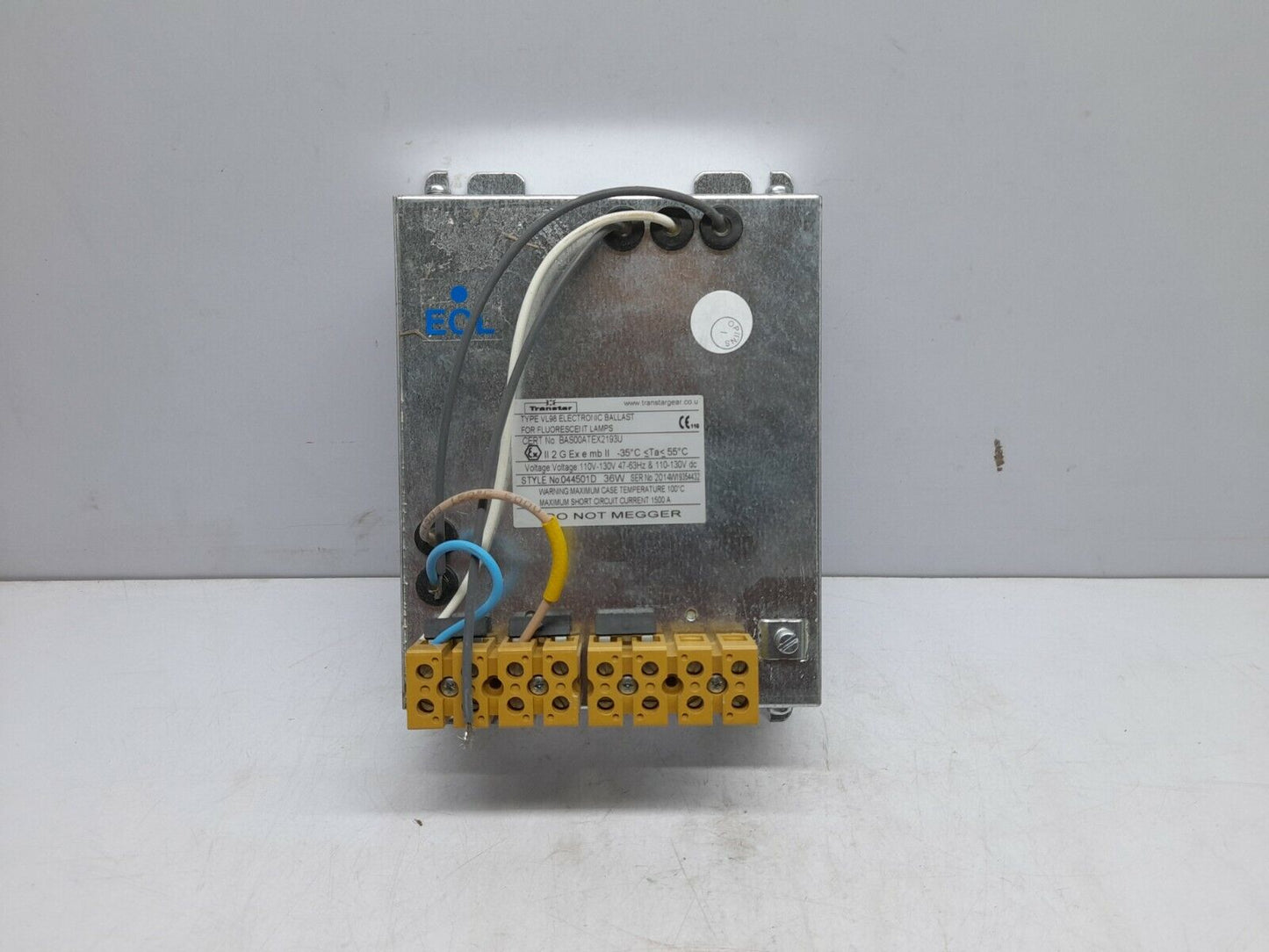 Transtar VL98 Electronic Ballast For Fluorescent Lamps V044501S