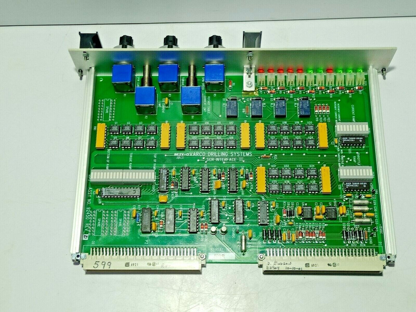 Varco 92450 Rev C SCR Interface II