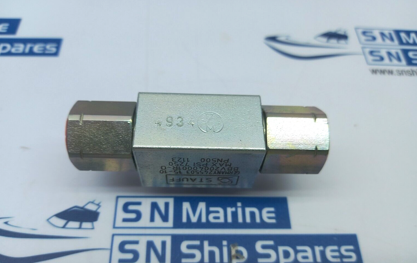 Stauff BBV20040001R-0 Ball Valve 1/4In 7250Max Psi Price Pump 6506