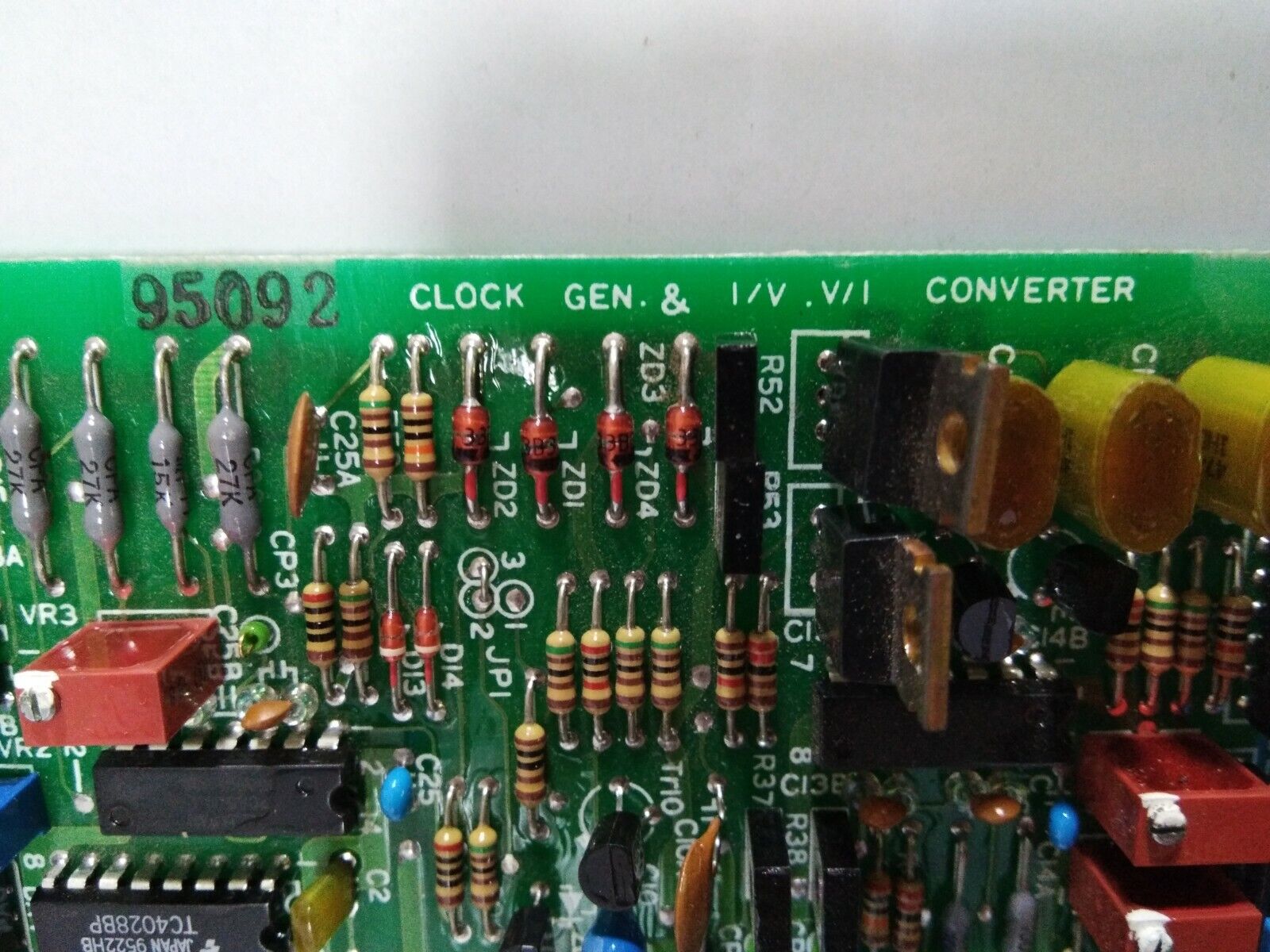 TERASAKI ECD-531 PCB CLOCK GEN. & I/V.V/I CONVERTER K/833/21-00IB ECD531