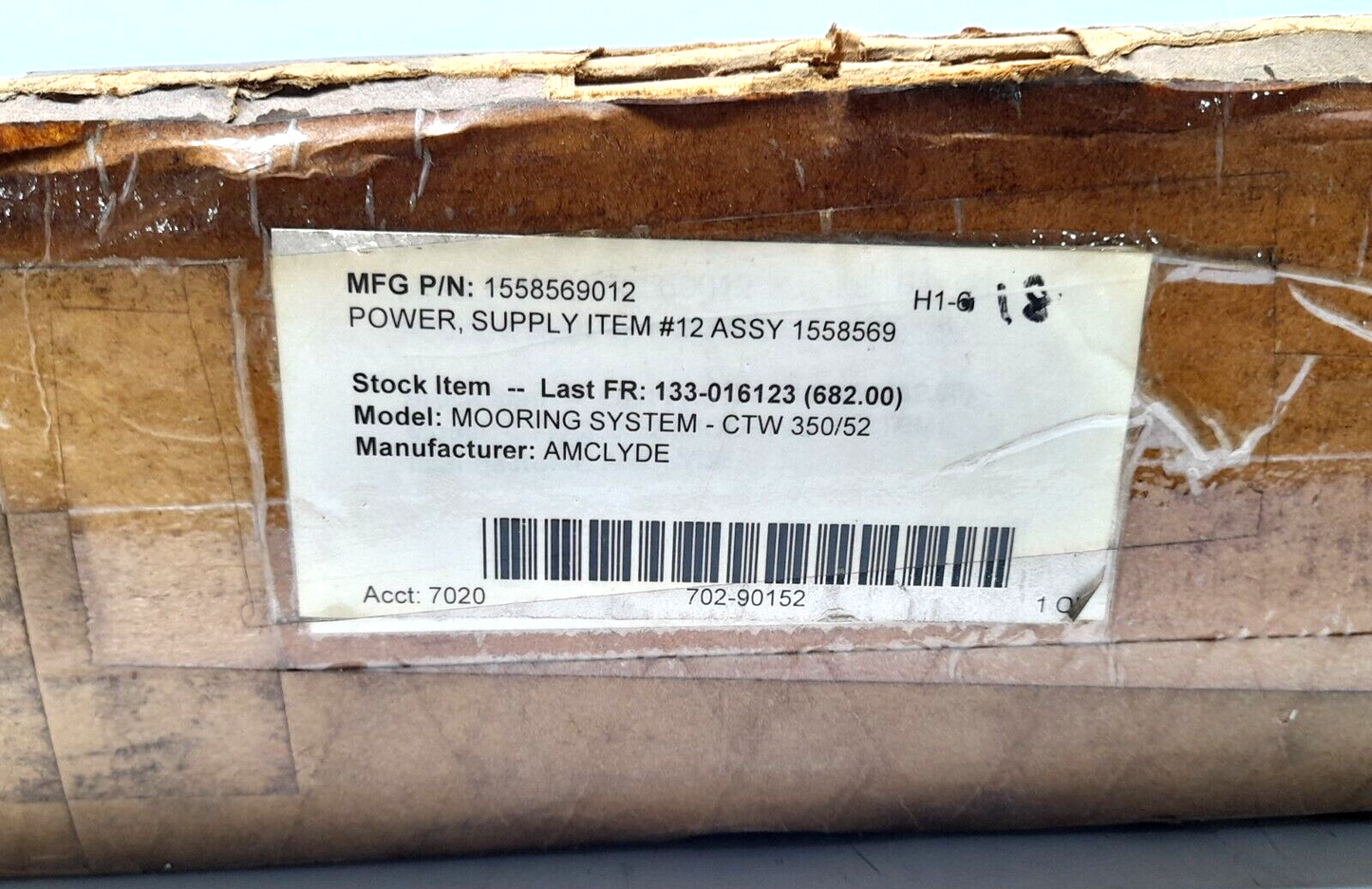 Acopian VA24MT550 Regulator Power Supply Amclyde 1558569012 Power Supply 1558569