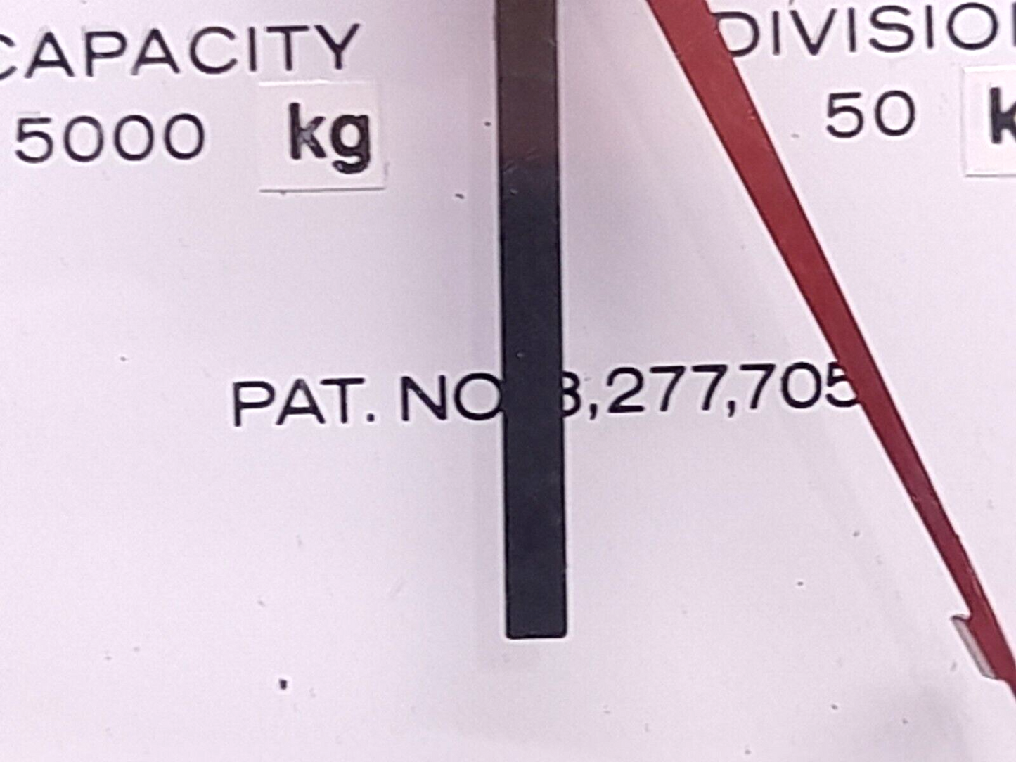 Dillon AP Dynamometer Pat No 3,277,705 Capacity 5000 kg Divisions 50 kg