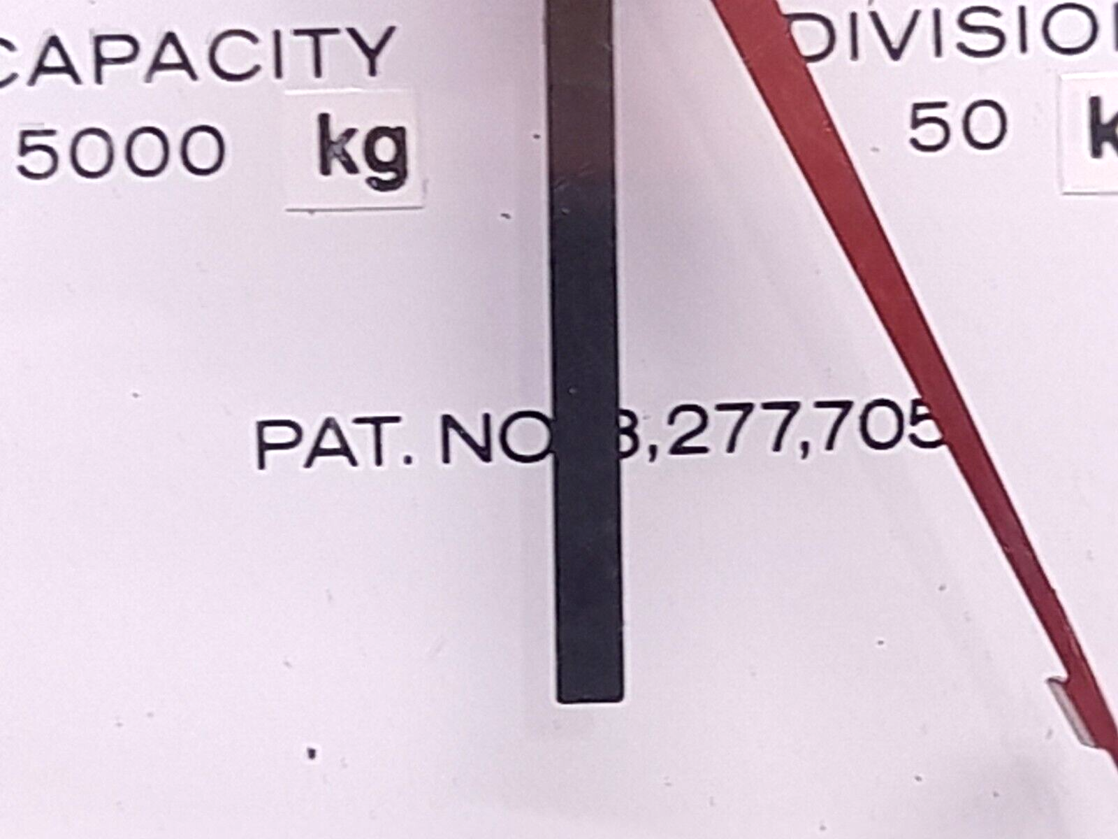 Dillon AP Dynamometer Pat No 3,277,705 Capacity 5000 kg Divisions 50 kg