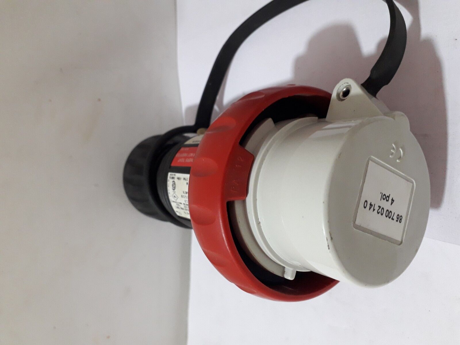 STAHL 857022-407 20A 480VAC 3POLE 4WIRE PLUG NEW 